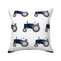 (jumbo scale) tractors - navy and dusty blue farm collection - C18BS