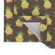 Happy pineapple kids brown