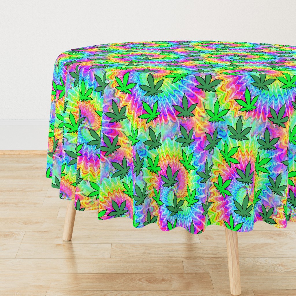 1 tie dye rainbow colourful psychedelic rave music festivals weed marijuana cannabis drugs 420  ganja plants leaves leaf neon pink blue green spirals watercolor pop art hippies april 20