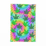 1 tie dye rainbow colourful psychedelic rave music festivals weed marijuana cannabis drugs 420  ganja plants leaves leaf neon pink blue green spirals watercolor pop art hippies april 20