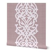 arabesque linen pink powder