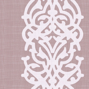 arabesque linen pink powder