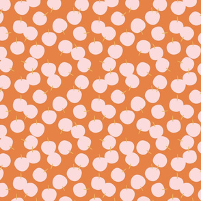 Plum Good Toss Lg  // Pink on Orange