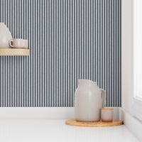 1382_Gray with White Vertical Stripes