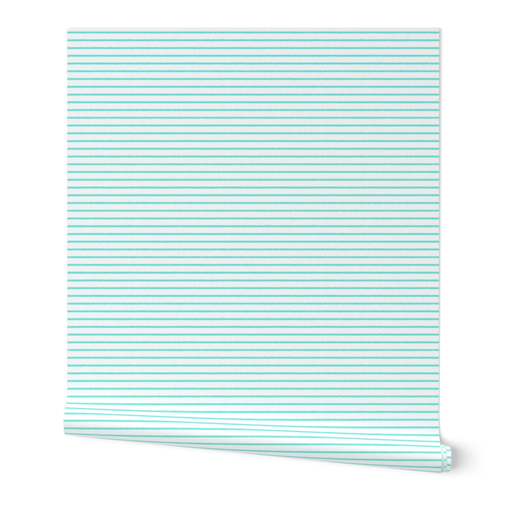 1382_White with Aqua Stripes, 6b3ce3