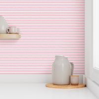 1382_White with Melon Stripes, ff6a83