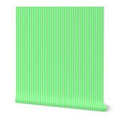 1382_Green with White Vertical stripes