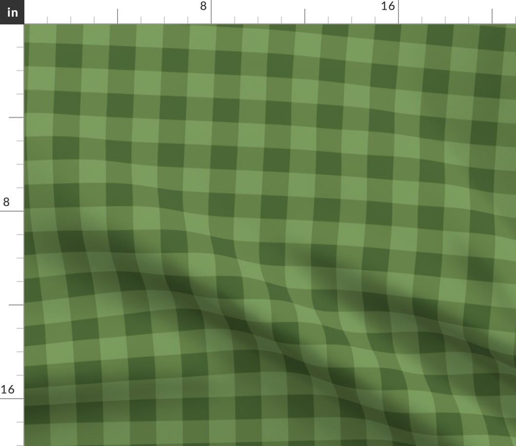 Green Gingham