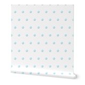 Blue candy polka dot