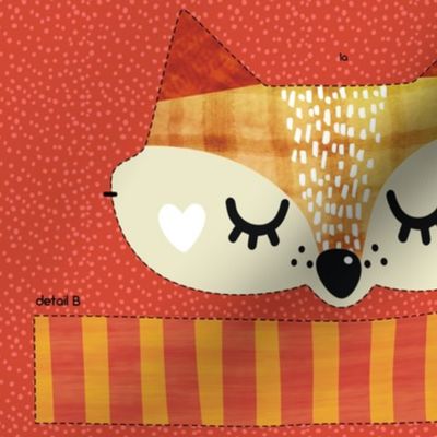 sleep mask Owl and Fox