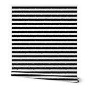 distress stripe flatitude black white