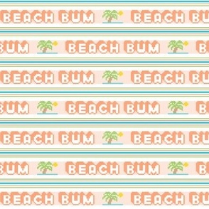 Beach Bum* || vintage kids t-shirt stripe