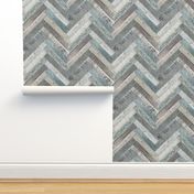 Vintage Wood Chevron Tiles Herringbone