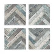 Vintage Wood Chevron Tiles Herringbone