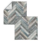 Vintage Wood Chevron Tiles Herringbone