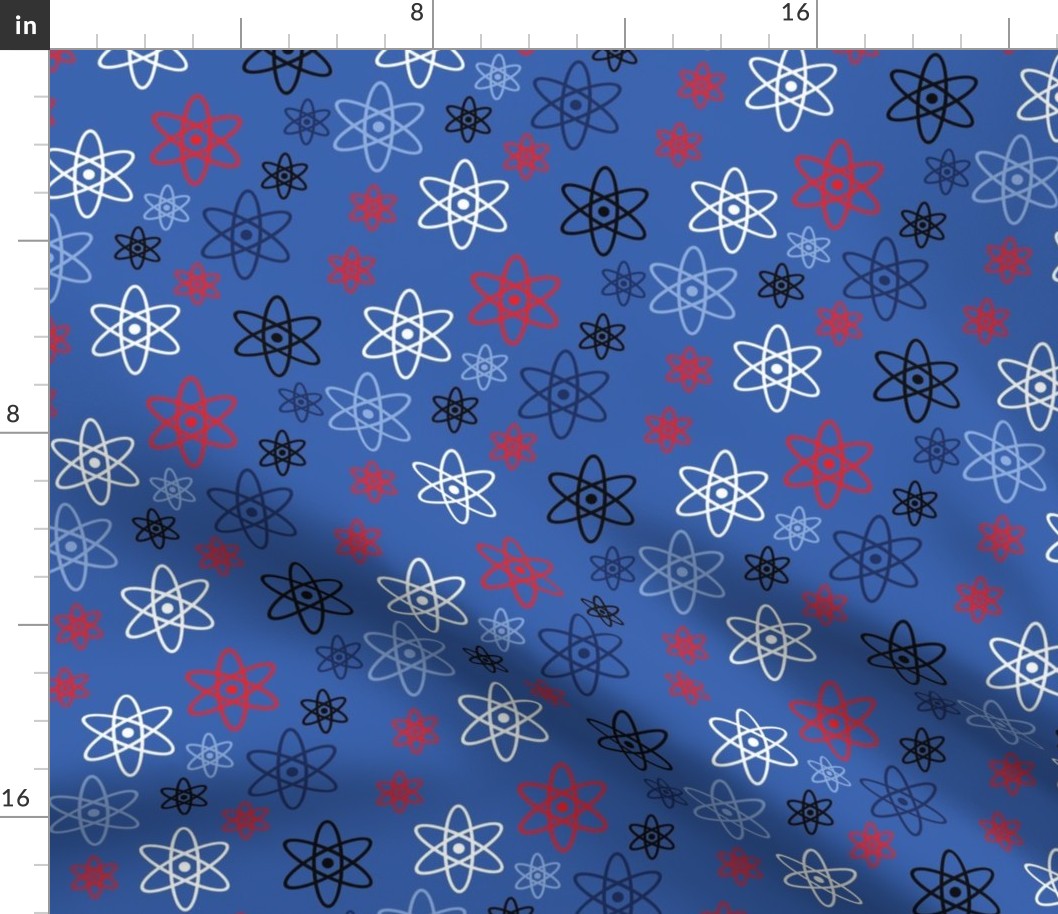 Atomic Science (Red, White and Blue)