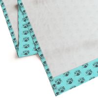 kitty small gray light aqua