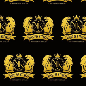 House of NteKKah Black/Gold Official Panther Logo II
