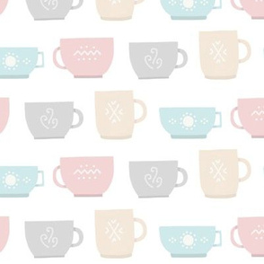 Pastel Teacups