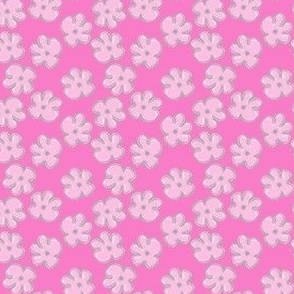 Dad's Best Pink Flower Pattern