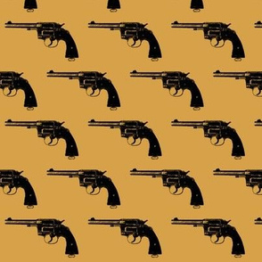 2" Colt Revolvers on Mustard