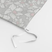 Orchid Floral pattern in Brown, Black, White & Red