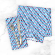 red white and blue pop washi size