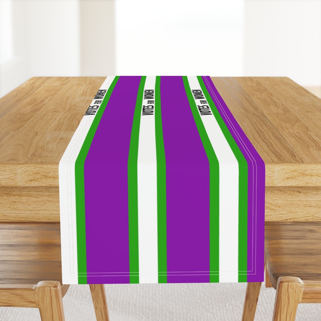 Suffragette - British - Votes for Women  - needs 2 yards to get a complete sash