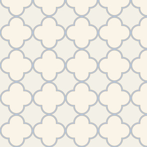 creamy-quatrefoil