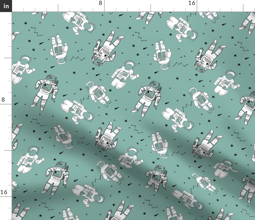 astronauts fabric outer space quilt coordinates opal
