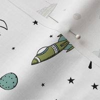 spaceships ufo fabric outer space quilt coordinates colors