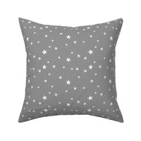 stars outer space quilt coordinates grey