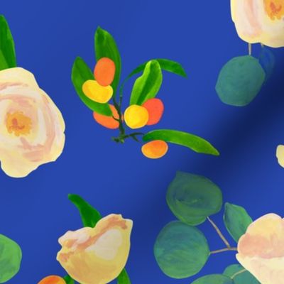 floral kumquats scatter