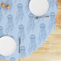 Blue Jellies - Mid sized jellyfish design