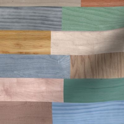 Color Washed Wood