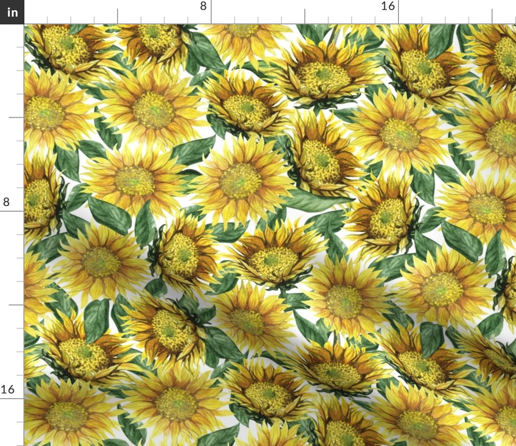 Sunflowers (medium scale)