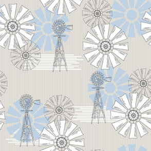 Farmhouse Windmills