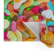 candy sweets colorful rainbow gummi jellys gummy gelatin worms marshmallows gumdrops sour worms omelette lollipop fruits raspberry grapes chocolate raspberries neon green blue pink yellow orange