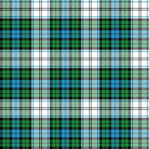 Campbell 42nd regimental dress tartan, 6"