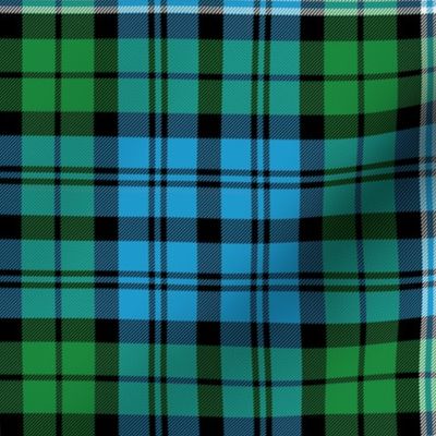 Campbell 42nd regimental dress tartan variant, 12"