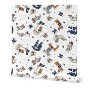 Ahoy Matey - Animal Pirates // by Sweet Melody Designs