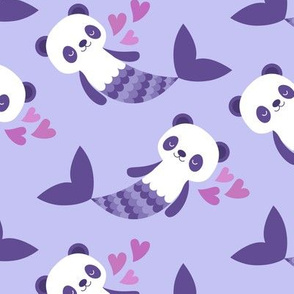 Kawaii Panda Fabric, Wallpaper and Home Decor