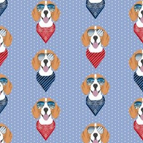 beagle sunglasses summer dog breed pet fabric purple