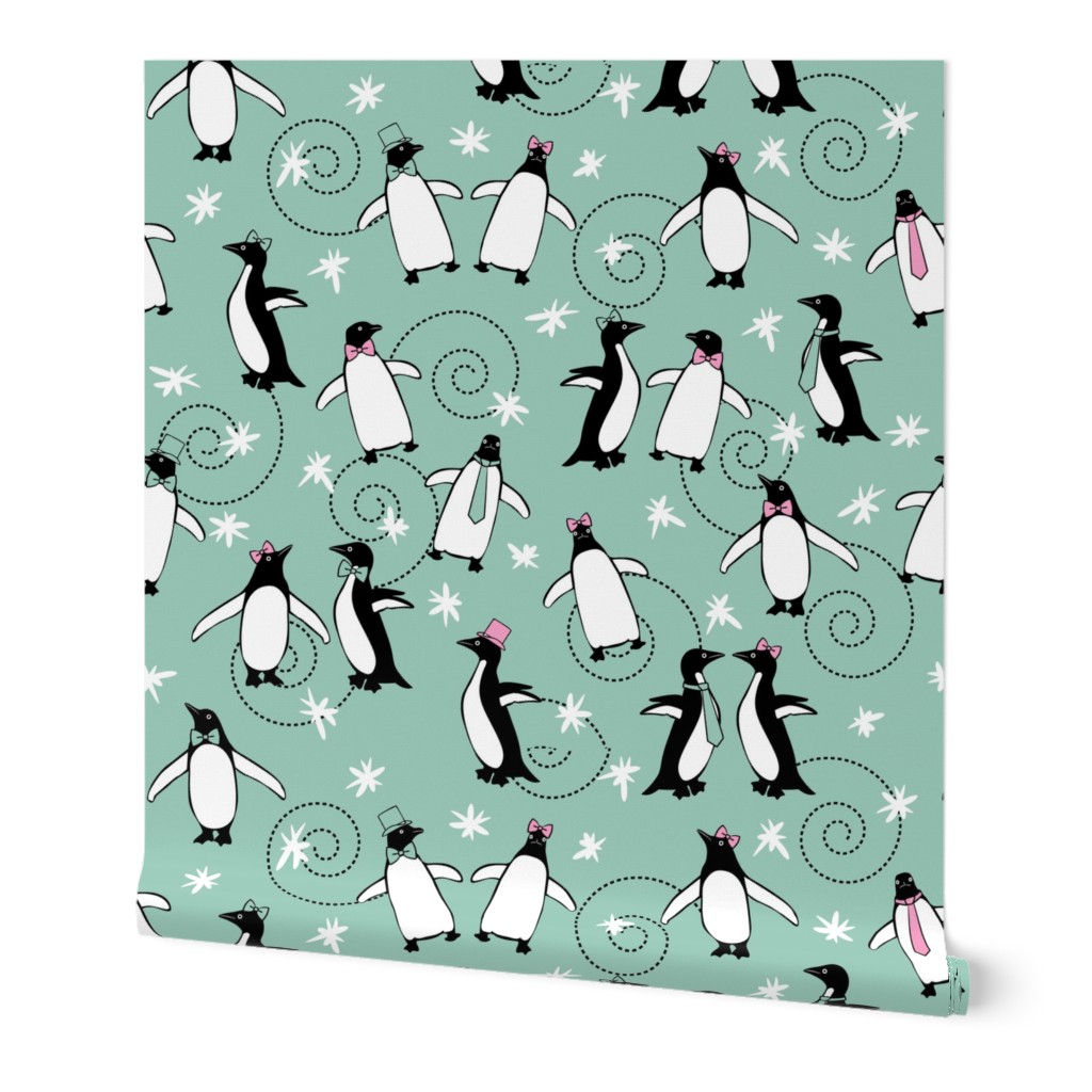 Penguins Puttin' On The Ritz (Blue)