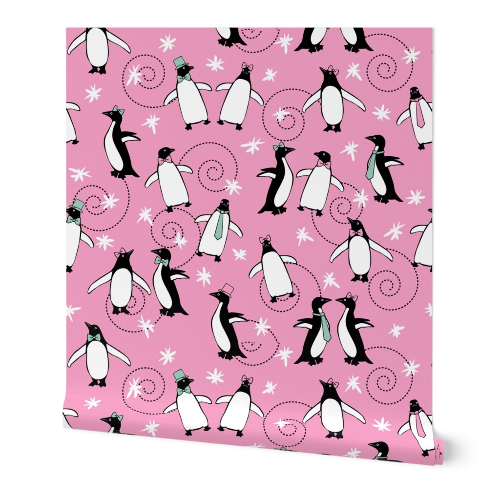 Penguins Puttin' On The Ritz (Pink)