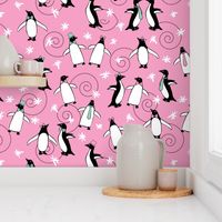 Penguins Puttin' On The Ritz (Pink)