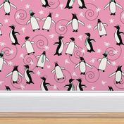 Penguins Puttin' On The Ritz (Pink)