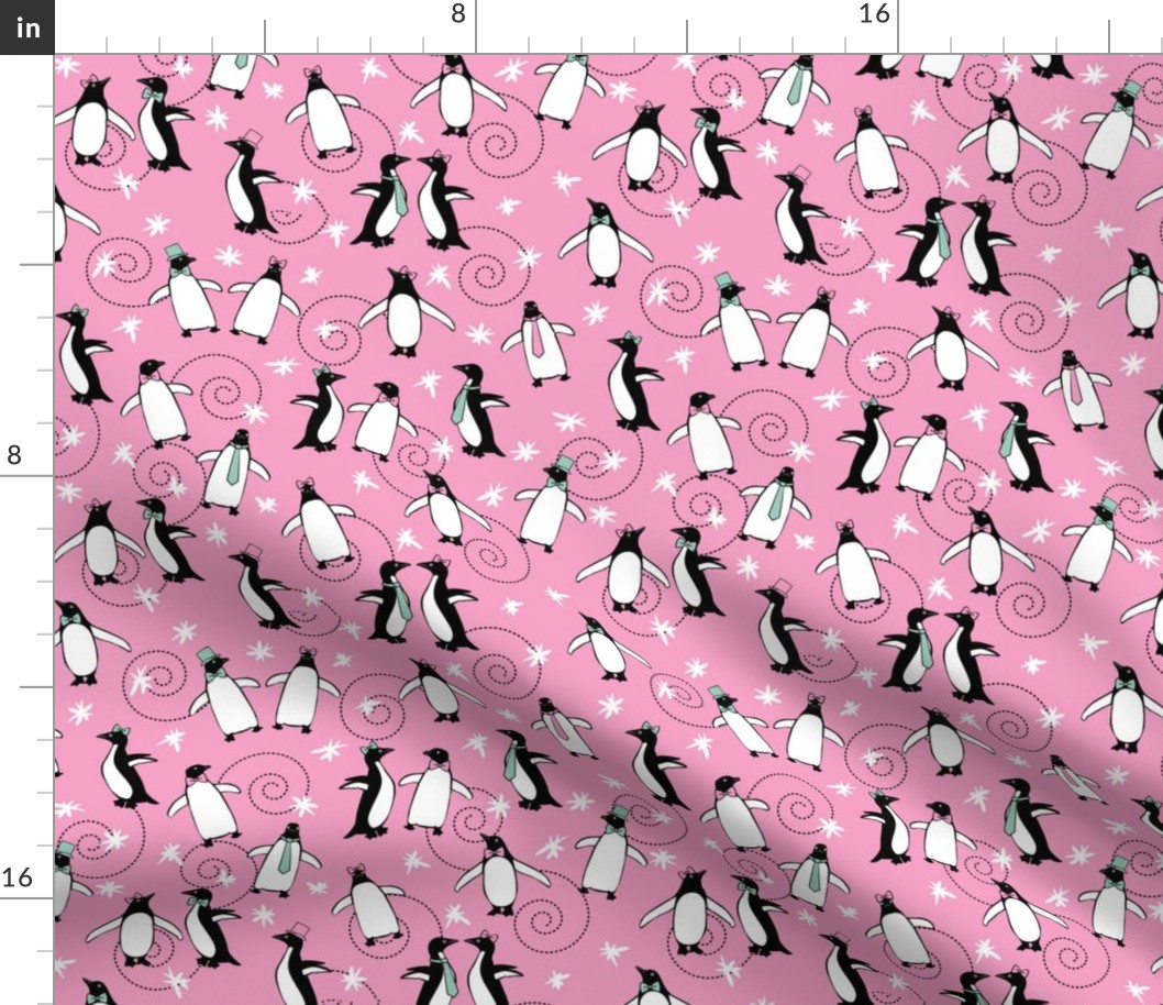 Penguins Puttin' On The Ritz (Pink)