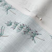 Rosemary Linen (white-stone blue)