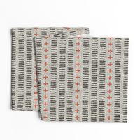 modern farmhouse dash (large scale) multi on beige